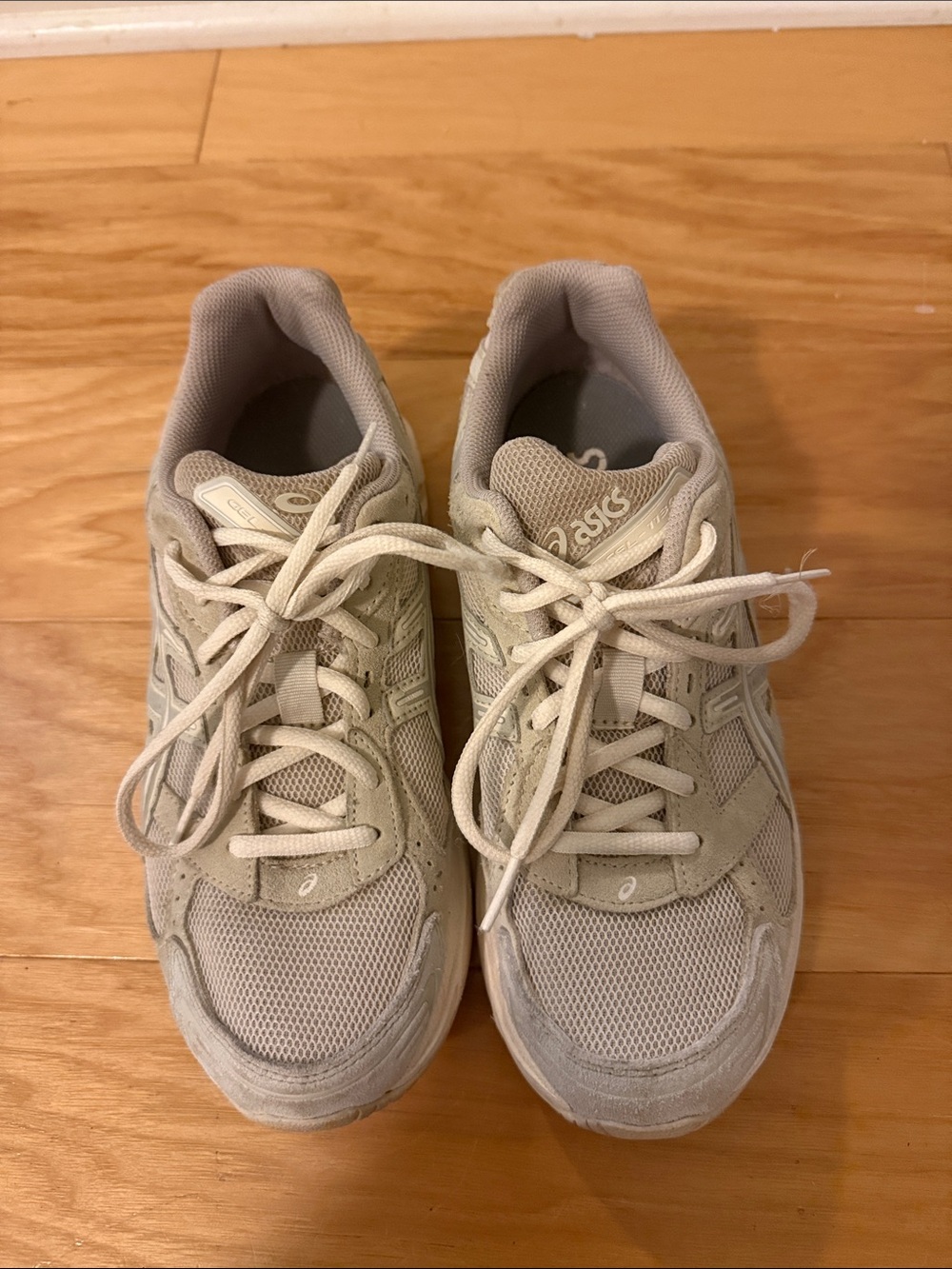 ASICS Women's Athletic Sneakers in Light Tan